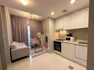 Furnished 1BR | Zada Tower | Canal & Skyline View