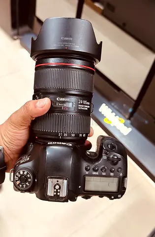Canon 6d mark 2 with  24-105mm  usm 2 L Series Lens