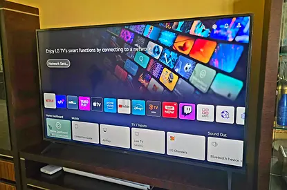 LG 65 inch Smart TV with original box LIKE NEW