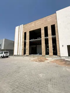 21000 sqft warehouse mezzanine showroom UAQ main road 200KW AED 900K rent or AED 9.8M sale 99 years
