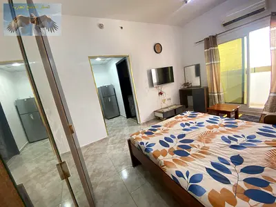 Furnished Studio Apartment for Monthly Rent in Al Rashidiya AjmanPrime Location with Easy Access to Dubai and Sharjah