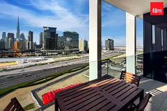 Balcony | Burj View | Furnished | Vacant
