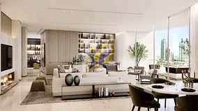 Premium Apartment | High Floor | Dubai Skyline &amp; Emirates Golf Views | 2BR + Maid | Aeternitas b