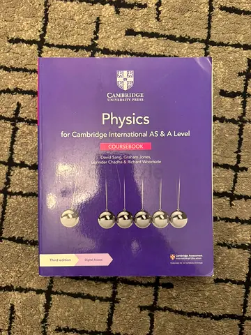 Cambridge Physics Coursebook for Cambridge International AS  A Level (Third Edition)