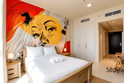 Furnished Studio | Carson Tower B | Great View