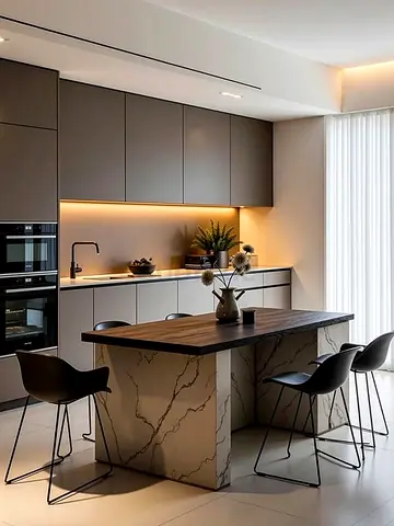 Modern Kitchen Island