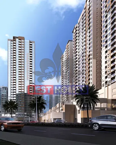 25th floor 1BHK apartment in Ajman Phase 2 with full.sea view