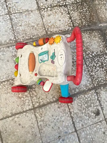 Used Baby Walker / Activity Push Toy with Music and Buttons