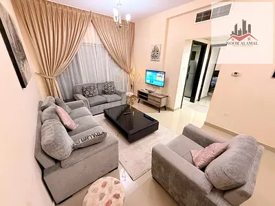 الشارقه التعاون غرفه وصاله ومطبخ وحمام وبلكونه