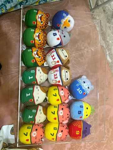 Collection of Assorted Animal Plush Toys