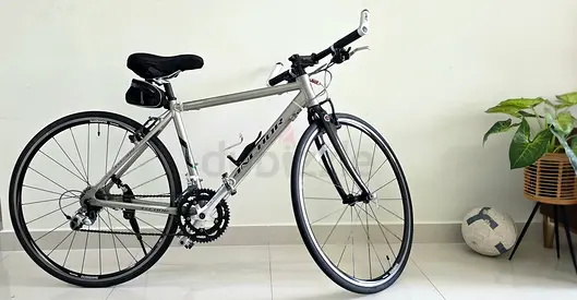 Road bike - lightweight frame, well maintained