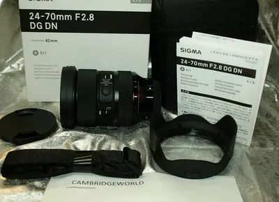 2 Lenses, Memory Card  Lens Foot