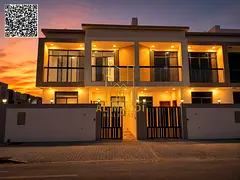 Townhouse for sale in Al Bahia luxury finishing registration fees included prime location near servi