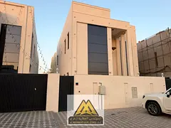 A spacious villa available for annual rent in Al Yasmeen, Ajman, located on the main road.