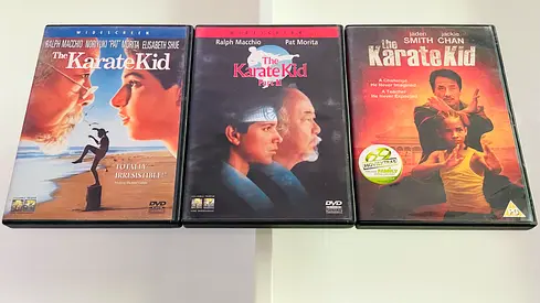 The Karate Kid Trilogy (3 Movie DVD’s Set)