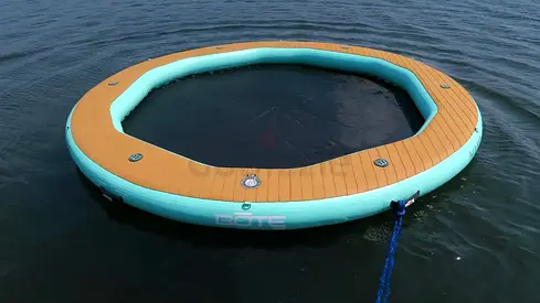 BOTE Hangout Water Hammock 10′ – Premium Inflatable Group Float