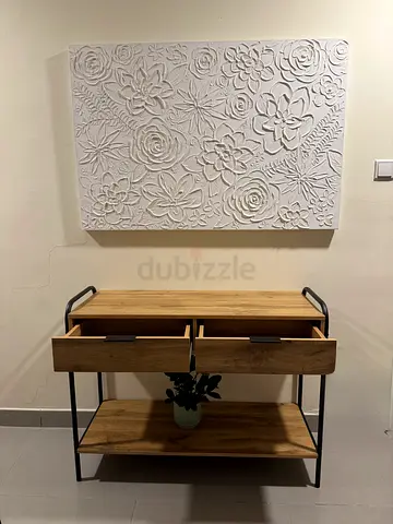 Console table with 2 drawers