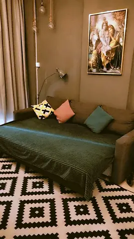IKEA Sofa Bed with 3 large cushions