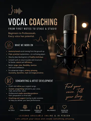 Vocal lessons
