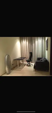 IKEA BEKANT sit-stand desk and MARKUS ergonomic chair