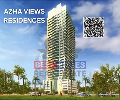 1 BHK Azha View Residences for Sale No Commission 6 Years Payment Plan.