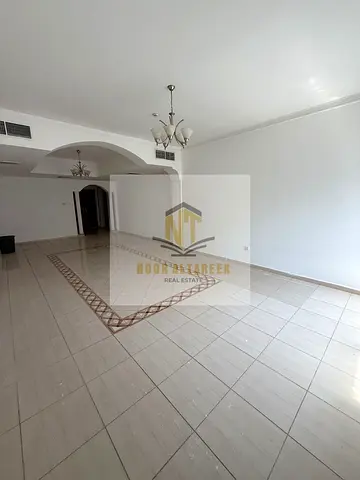 Apartment for rent in Al-Taawun: 3 bedrooms (including a master bedroom) and a maid's room; A/C provided by the landlord. Rent: 72,000; Security depos