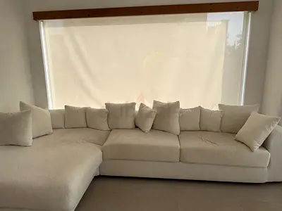 Modern Beige Corner Sofa