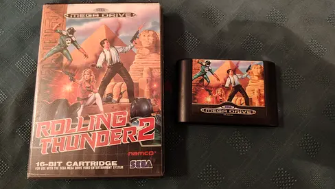 Rolling Thunder 2 Sega Mega Drive (Box and Cartridge only) PAL