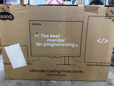 BenQ RD280UA 28-inch Monitor (Programming Series) in original box