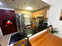 Fully furnished 1BR apartment for yearly rent in City Tower, Al Nuaimiya 3. Balcony, master room, 2
