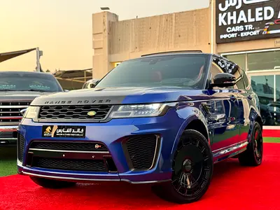 رانج روفر سبورت SVR 2018 خليجي تعديل المنصوري بدون صبغ بحالة الوكالة التامة وسعر عرض ممتاز.