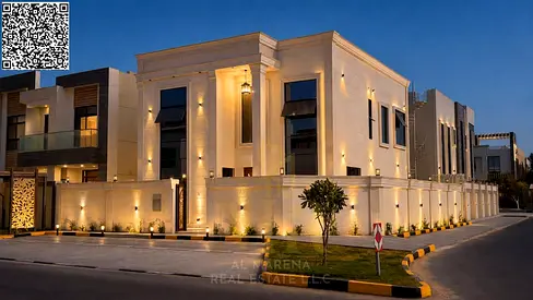 🏡✨ Own your dream villa with all fees included and live in style in a luxurious villa in the heart of Al-Aliya ✨🏡