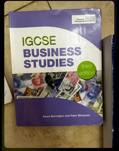 IGCSE Business Studies (Third Edition) by Karen Borrington  Peter Stimpson