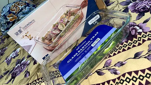 Set of Glass Baking  Serving Dishes (New)