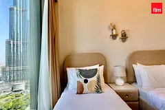 Unfurnished | High Floor | Burj View | 2 Bed
