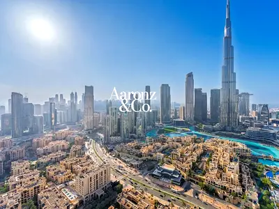 Burj Khalifa View | Vacant | High Floor | 3 BED
