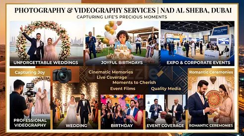 Professional Photographer  Videographer in Nad Al Sheba 3, Dubai | Business, Events.