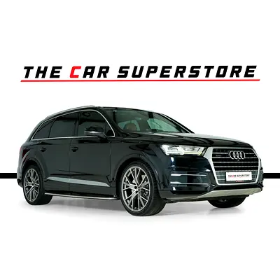 Audi Q7 SLine-GCC-7 Seats-Premium Leather Interior-22 Inch S Design Rims-Excellent Condition