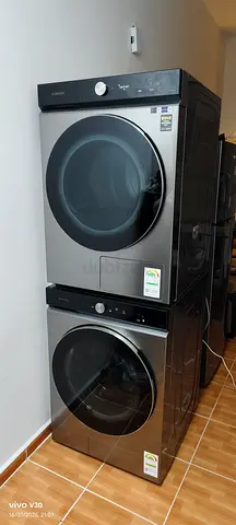Free delivery Samsung bespoke smart WiFi 24 kg washer 20 kg dryer Korean set