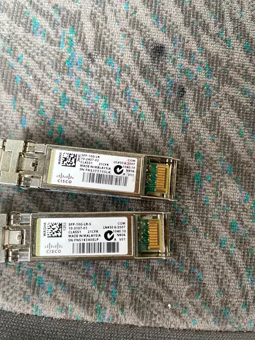 Cisco SFP-10G-LR and SFP-10G-LR-S Optical Transceiver Modules