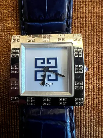 ‏Vintage 1990s Authentic Givenchy Paris Quartz Watch – Classic Square