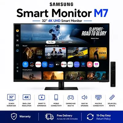 Samsung M7 32 4K UHD Smart Monitor
