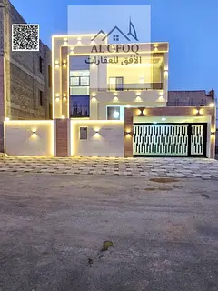 Upscale villa for sale with a magnificent facade and luxury finishes ||Large front setback|| 4 Maste