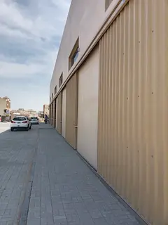 6-Unit warehouse complex in Ajman – 3,000 sq. ft each, 22 kW electricity, mezzanine option, strate