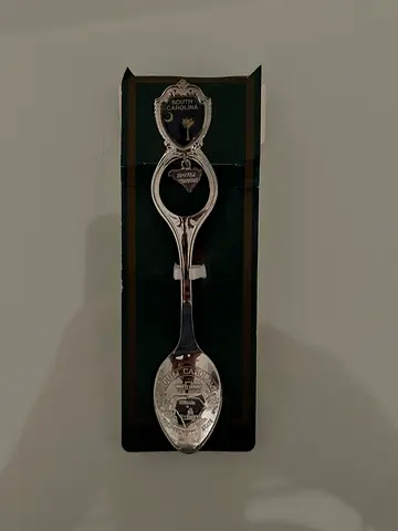 Collectible Silver Souvenir Spoon - South Carolina