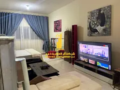 A golden opportunity! Luxurious, fully furnished studio apartment for monthly rent in Ajman One Towe