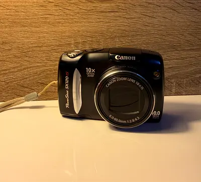 Canon PowerShot SX120 IS 10MP Compact Camera with 10x Optical Zoom