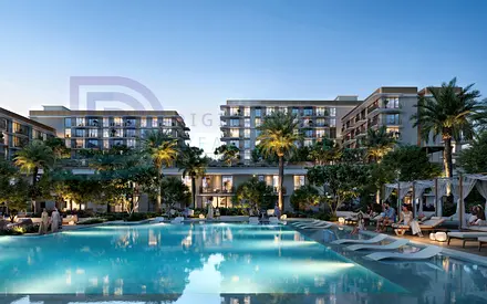 Oceanfront Bliss: Modern 1-Bedroom Sea-Facing Apartment in Mina Rashid