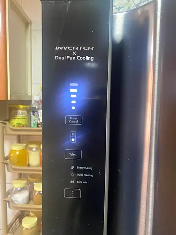 Inverter Double-Door Refrigerator (Dual Fan Cooling) - Good Working Condition