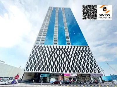 شقة مفروشة بالكامل بغرفة نوم واحدة وحمام واحد | شاملة جميع الفواتير | برج الواحة ١، الراشدية ١، عجمان